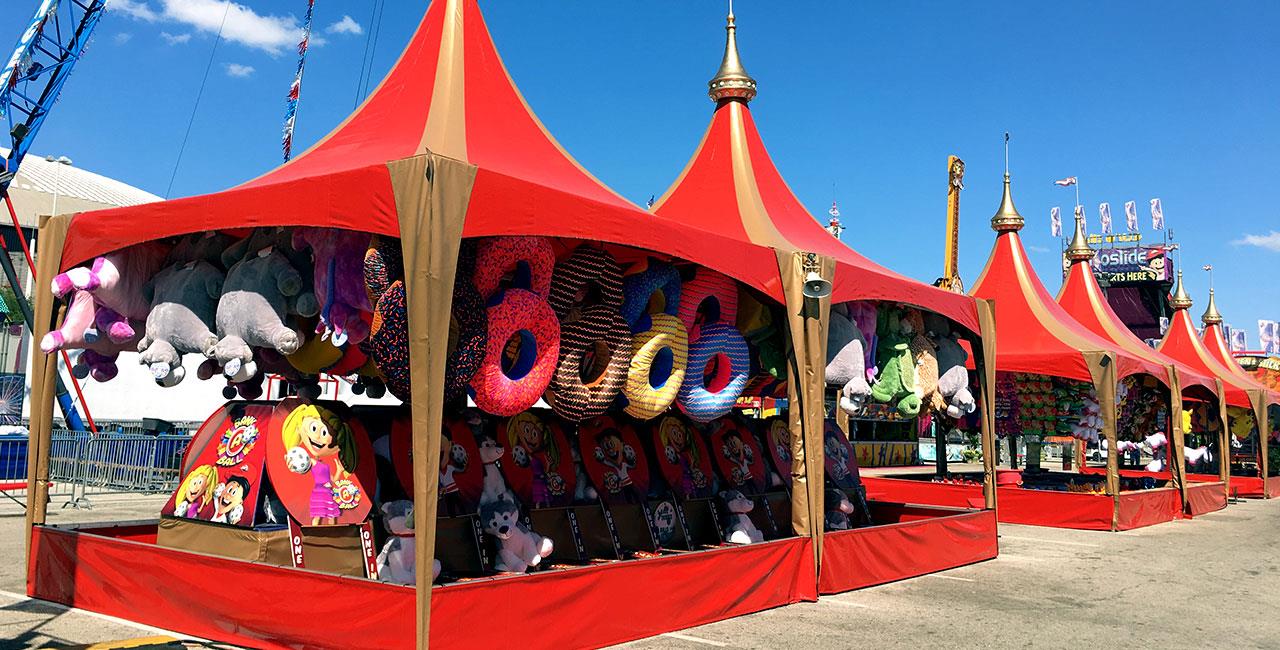 Carnival tent on sale